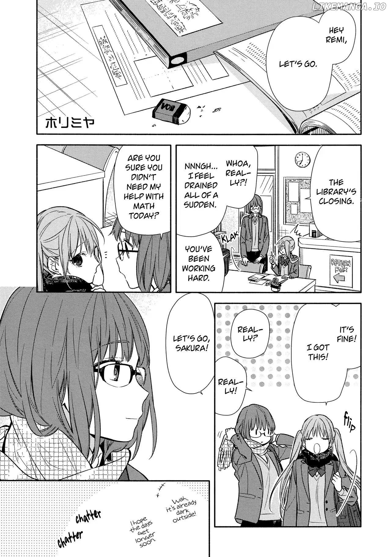 Horimiya, Chapter 95 image 01